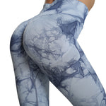 Load image into Gallery viewer, Tie Dye Butt Lift Pants For Ladies
