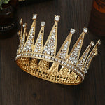 Load image into Gallery viewer, Alloy Hollow Diamond Crown Hair Accessories
