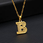 Load image into Gallery viewer, Initial Letters Gold-Plated Pendant Necklace
