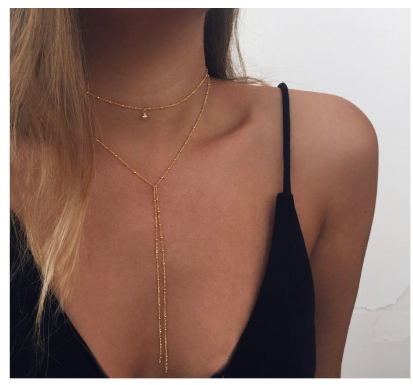 Stardust Double layer Necklace