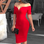 Load image into Gallery viewer, Lyla Knee Length Bodycon Dress
