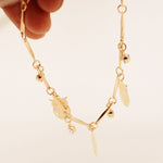 Load image into Gallery viewer, Ethnic Style Golden Owl Tassel Bracelet
