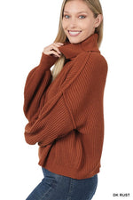 Load image into Gallery viewer, Oversized Turtleneck Sweater
