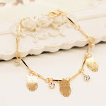 Load image into Gallery viewer, Ethnic Style Golden Owl Tassel Bracelet
