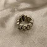 Load image into Gallery viewer, Retro Personality Titanium Steel Chain Ring
