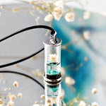 Load image into Gallery viewer, Dried Flowers Glass Bottle Necklace
