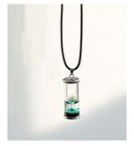 Load image into Gallery viewer, Dried Flowers Glass Bottle Necklace
