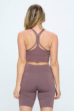 Load image into Gallery viewer, Criss Cross Back Sports Bra Active Wear
