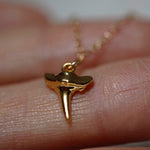 Load image into Gallery viewer, Alloy Shark Tooth Pendant Necklace
