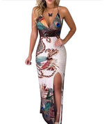 Load image into Gallery viewer, Maeve V-Neck Floral Drawstring Dress
