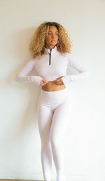 Load image into Gallery viewer, 2 Piece Long Sleeve Activewear Set Top and Leggings
