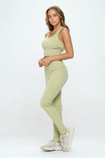 Load image into Gallery viewer, 2 Piece Activewear Set Cut Out Detail
