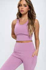 Load image into Gallery viewer, 2 Piece Activewear Set Cut Out Detail
