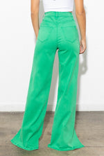 Load image into Gallery viewer, Front Slit Wide Leg Tencel Pants
