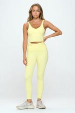 Load image into Gallery viewer, 2 Piece Activewear Set Top and Leggings
