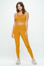 Load image into Gallery viewer, 2 Piece Activewear Set Top and Leggings
