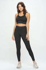 Load image into Gallery viewer, 2 Piece Activewear Set Top and Leggings
