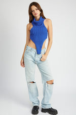 Load image into Gallery viewer, Claire Turtleneck Knit Top
