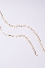 Load image into Gallery viewer, Maia Natural Pearl Bracelet and Necklace Set
