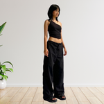 Load image into Gallery viewer, Nora Lace Tie Waist Pants
