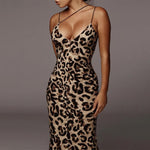 Load image into Gallery viewer, Nori Animal Print Bodycon Dress
