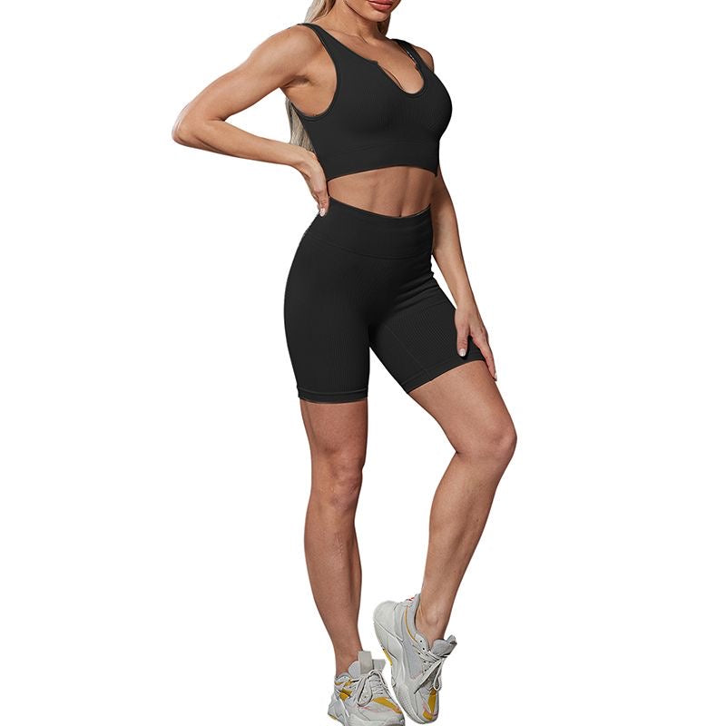 Bree Fitness Shorts Set