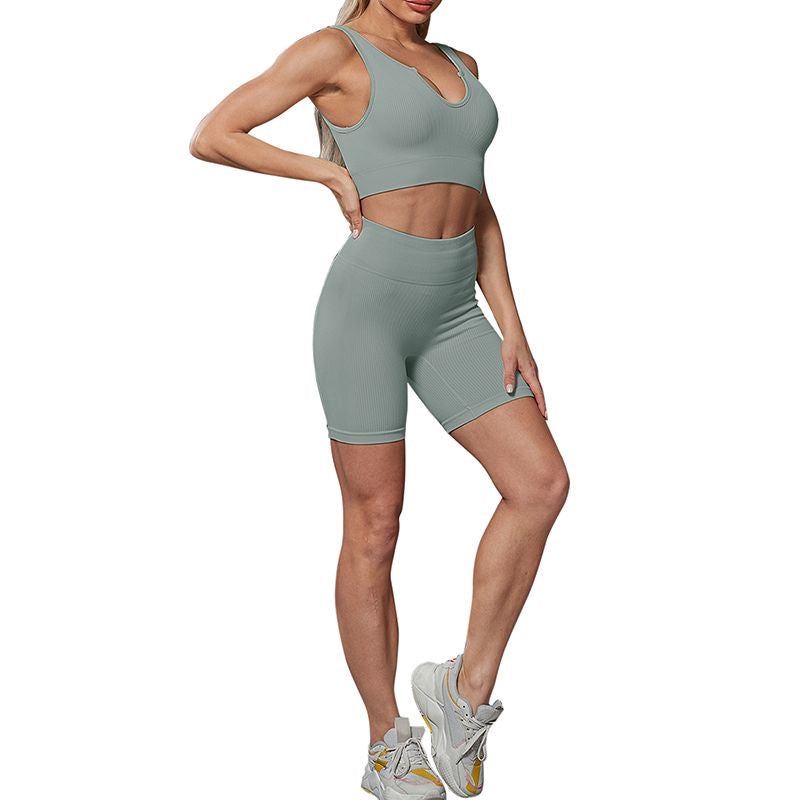 Bree Fitness Shorts Set