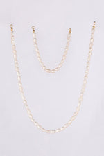 Load image into Gallery viewer, Maia Natural Pearl Bracelet and Necklace Set
