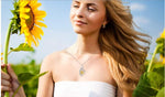 Load image into Gallery viewer, Sunshine Sunflower Pendant
