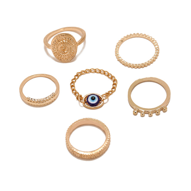 New Open Multi joint Ring Set