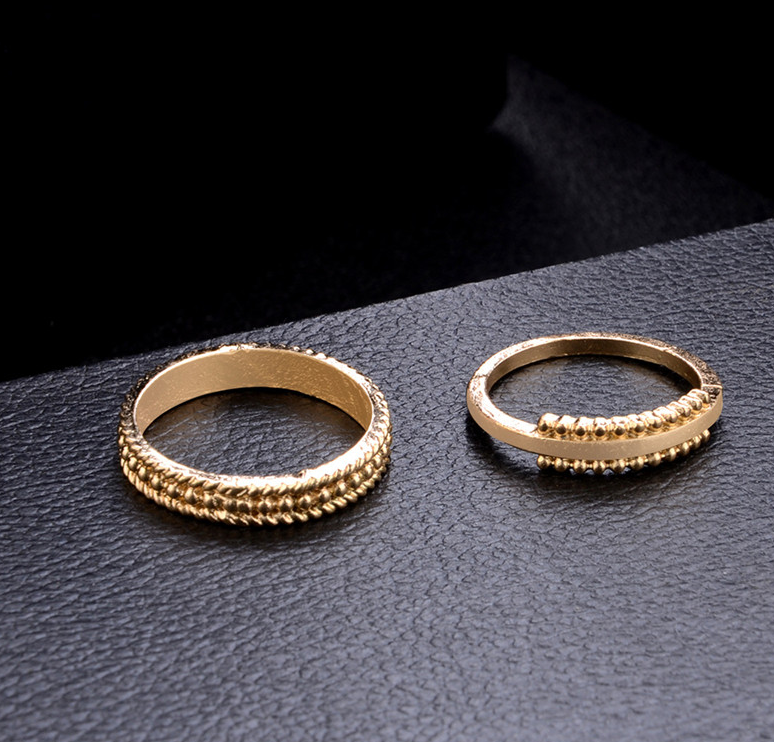 New Open Multi joint Ring Set