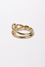 Load image into Gallery viewer, Lola Gold Twisted Loop Ring
