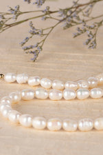 Load image into Gallery viewer, Vivian Natural Pearl Bracelet and Necklace Set
