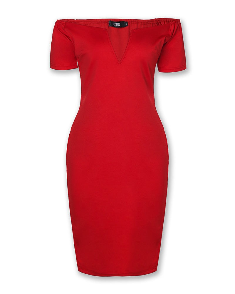 Lyla Knee Length Bodycon Dress