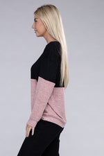 Load image into Gallery viewer, Lace Up V Neck Long Sleeve Top
