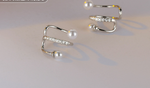 Load image into Gallery viewer, Women&#39;s Pearl Ear Clips
