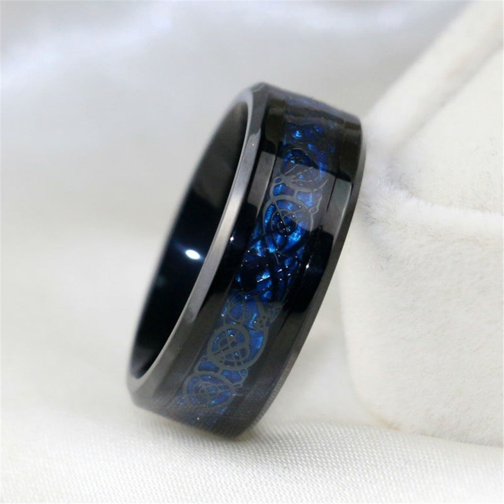 Crown Love Sapphire Dark Ring