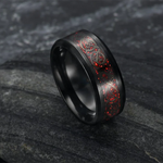 Load image into Gallery viewer, Asgard Crafted Basilisk Scale Ring
