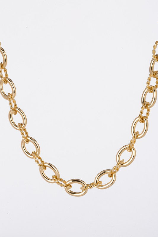 Demi Gold Bold Chain Necklace