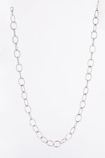 Load image into Gallery viewer, Indie Silver Chain Bracelet and Necklace Set
