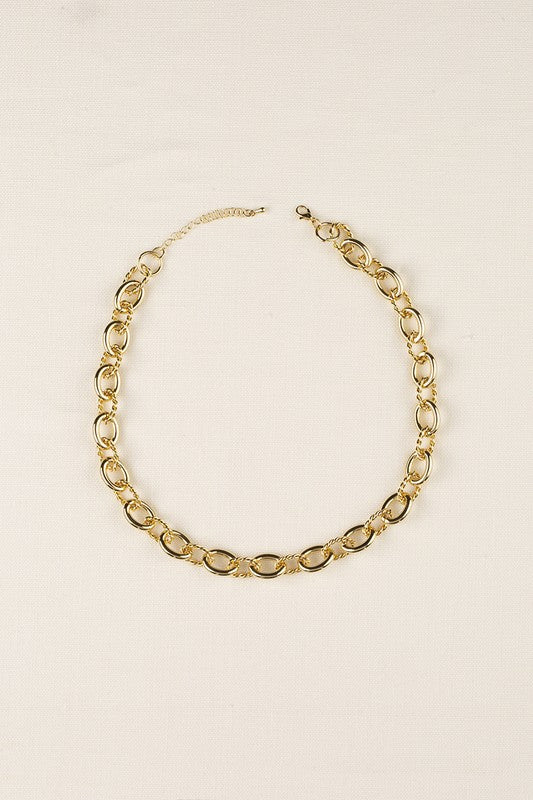 Demi Gold Bold Chain Necklace