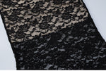 Load image into Gallery viewer, Grace Black Lace Double-layer Two-piece Set
