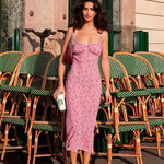 Load image into Gallery viewer, Selene Pink Floral Dress
