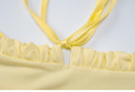 Load image into Gallery viewer, Genesis Yellow Two-Piece Skirt Set
