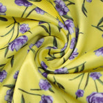 Load image into Gallery viewer, Aubrey Yellow Long Slit Floral Dress
