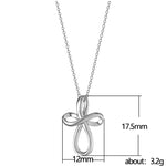 Load image into Gallery viewer, Simple Cross Hanging Clavicle Chain Necklace
