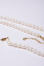 Load image into Gallery viewer, Vivian Natural Pearl Bracelet and Necklace Set
