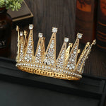 Load image into Gallery viewer, Alloy Hollow Diamond Crown Hair Accessories
