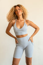 Load image into Gallery viewer, 2 Piece Twist Tank Activewear Tank + Bra
