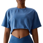 Load image into Gallery viewer, Becca Sports Cropped Tee Shirt
